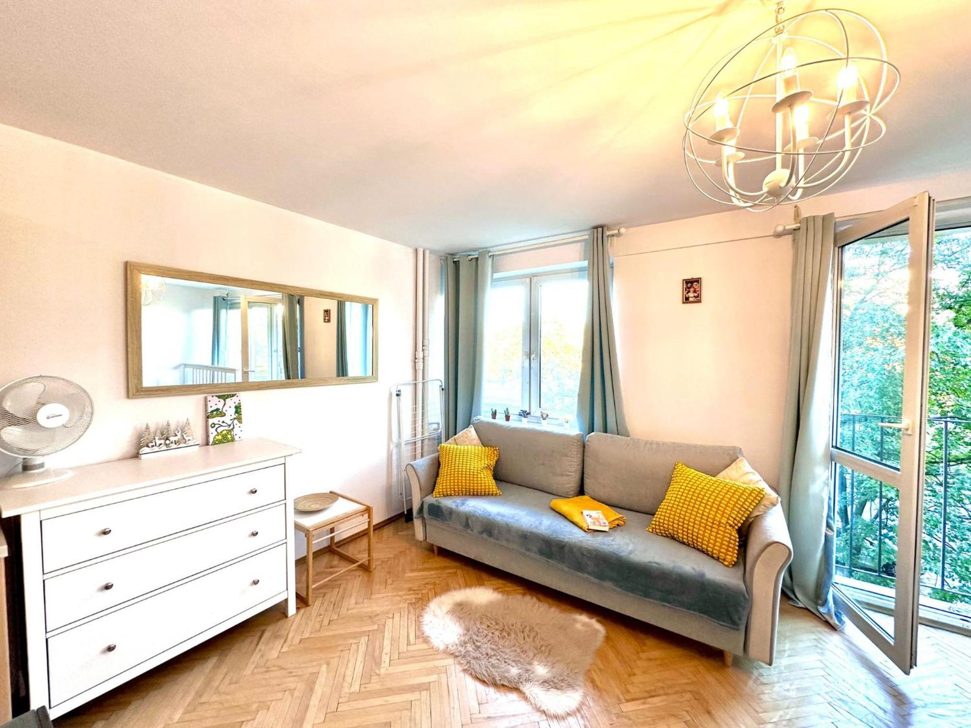 Centrum Studio Lejlighed Warszawa Eksteriør billede
